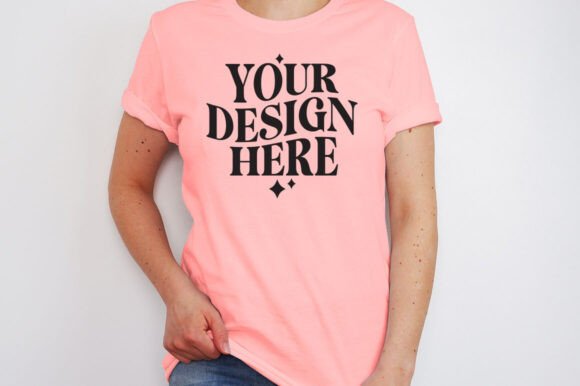 Bella Canvas 3001 Soft Pink Mockup Review