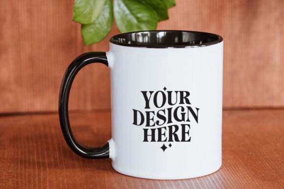 Black Handle Mug Mockup Review