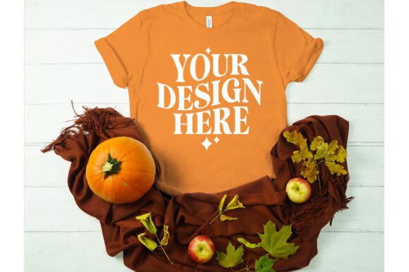 Fall Bella Canvas 3001 Mockup Review