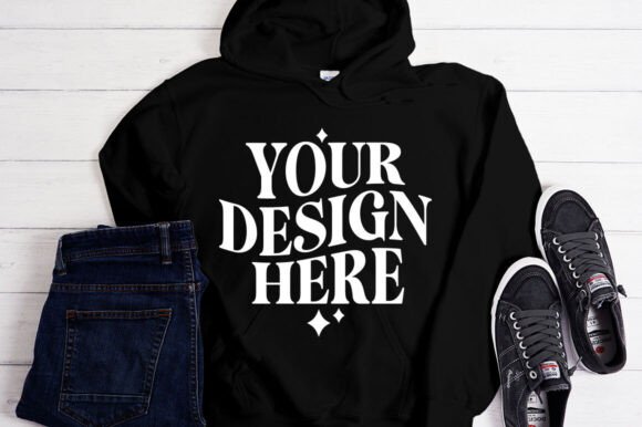 Gildan 18500 Hoodie Mockup for Modern Branding