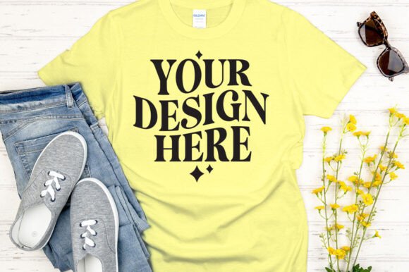 Gildan 64000 Mockup for Product Designers