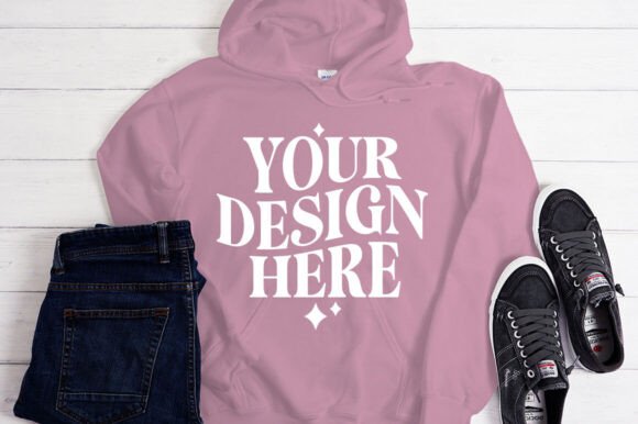 Gildan Hoodie Mockup for Modern Web Design