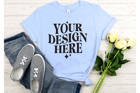 Valentine's Day BC3001 Baby Blue Mockup Review