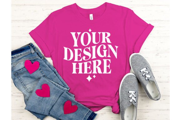 Valentine's Day BC3001 Berry Mockup for Crafting and Product Design