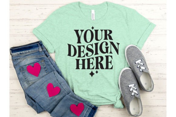 Valentine's Day BC3001 Mockup 7 for Modern Graphics and Product Mockups